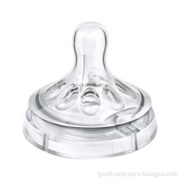 Silicone nipple, wide-neck, OEM manufacturer